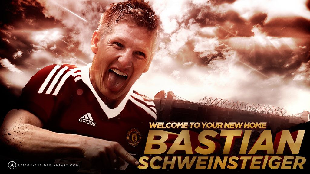Bastian Schweinsteiger Manchester United Wallpaper by ArtsGFX999 ...