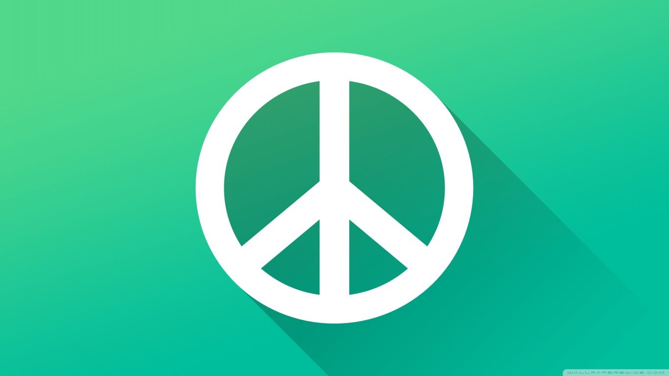 Green Peace Sign HD desktop wallpaper : Widescreen : High ...