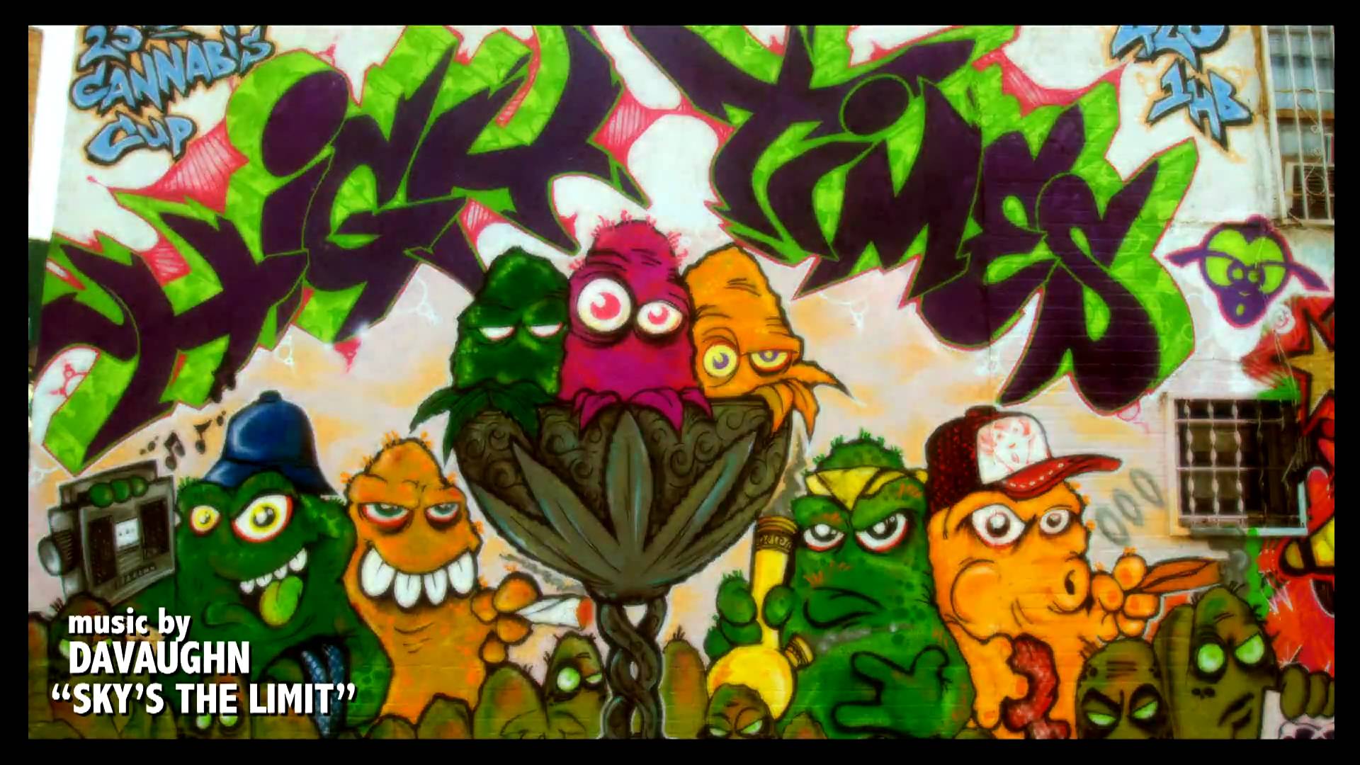 Picture For Weed Graffiti Backgrounds