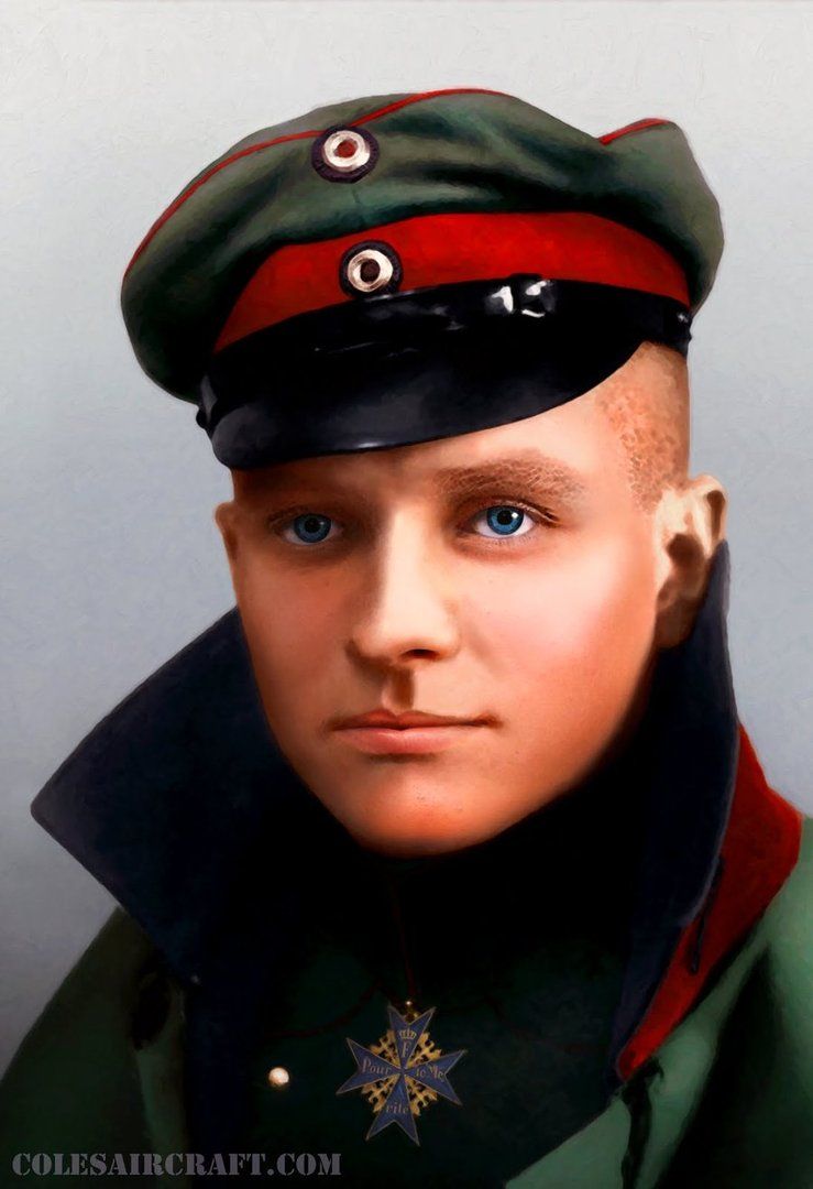 Manfred von Richthofen 'The Red Baron' by Ron Cole by ...
