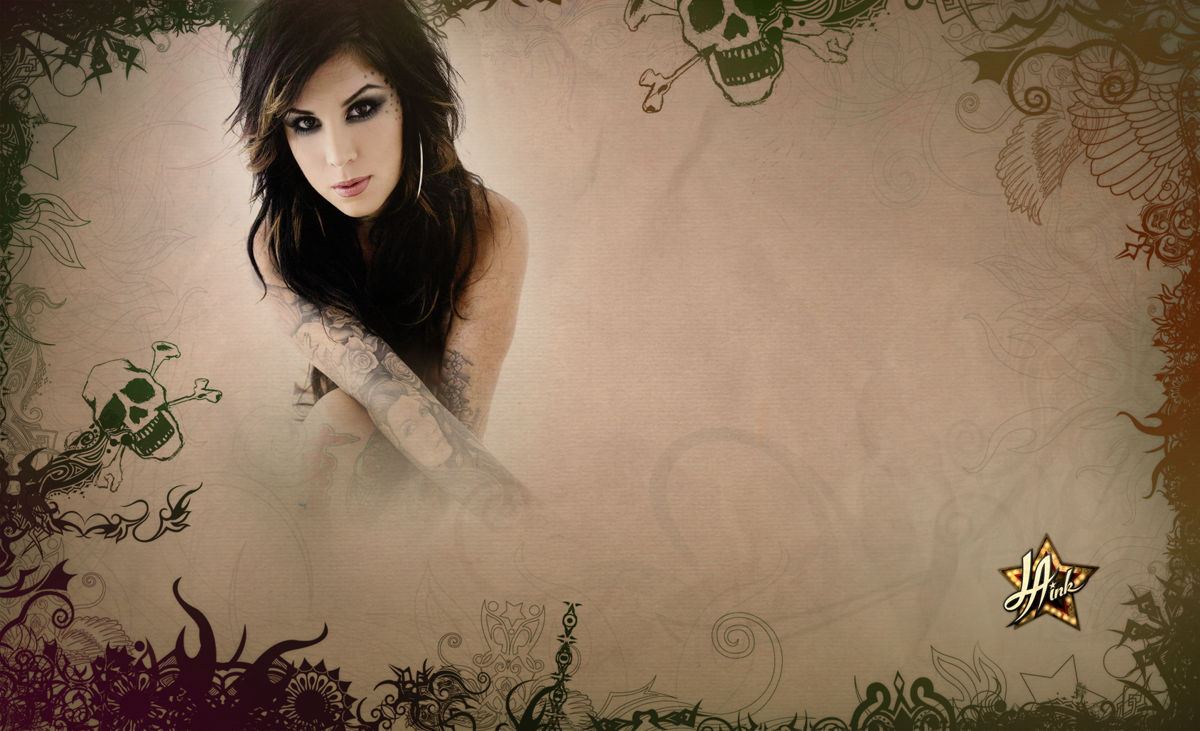 Cat Tattoo Kat Von d Wallpaper - PintaW HD Wallpapers for your
