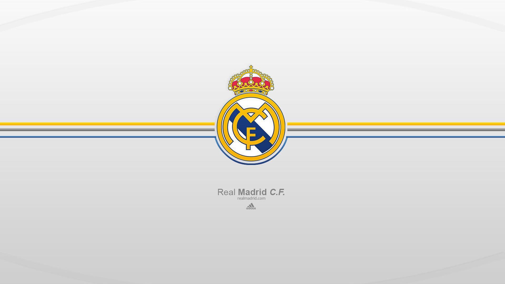 Real Madrid Logo White Background | The Art Mad Wallpapers