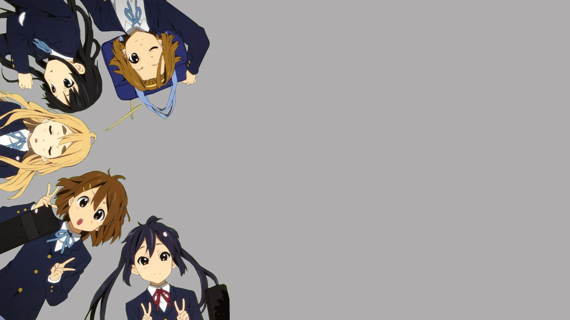 K-on Anime characters illustration HD wallpaper