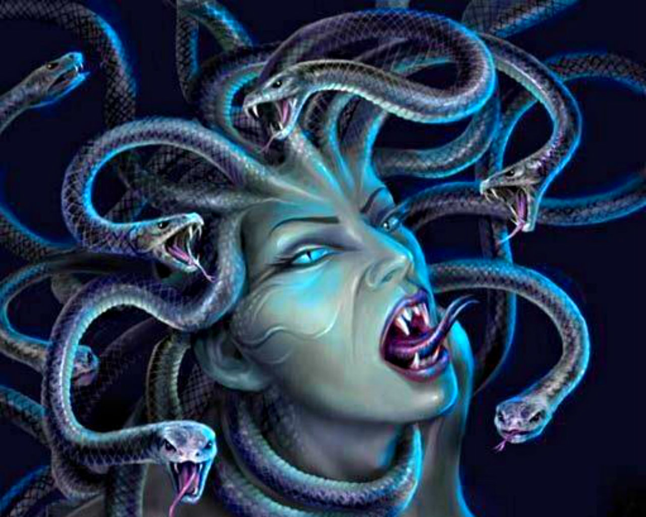 Medusa - Fantasy Wallpaper (37985497) - Fanpop