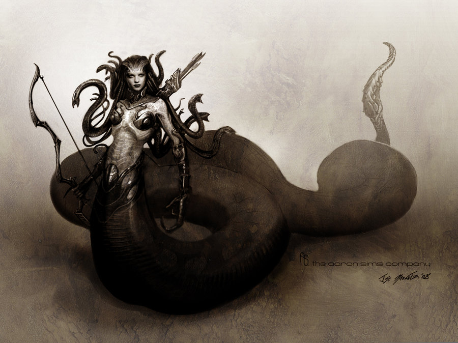 Medusa's Saviour Resubmit by sakimichan on DeviantArt