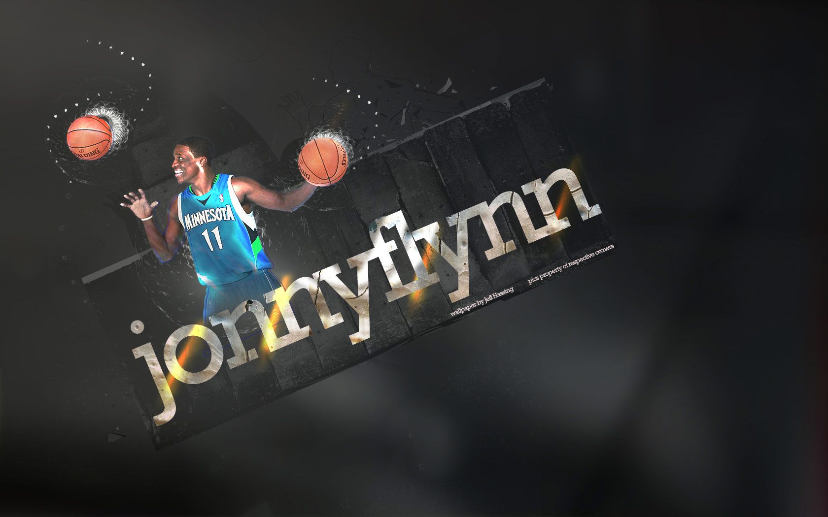 Jonny Flynn Timberwolves Widescreen Wallpaper | Basketball ...