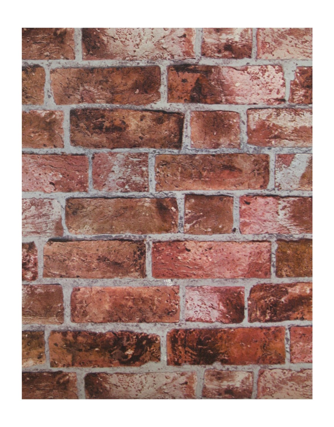 York Wallcoverings HE1044 Modern Rustic Brick Wallpaper - - Amazon.com