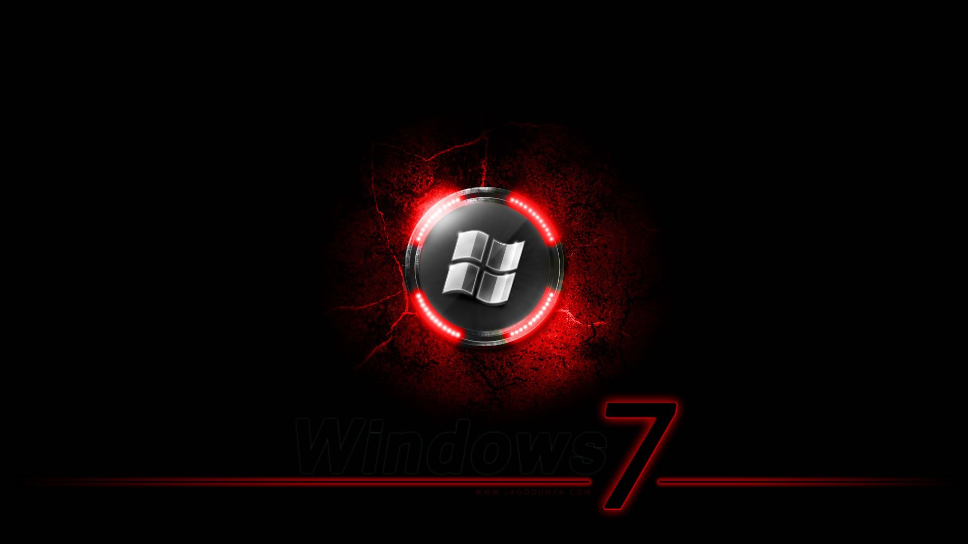 Windows 7 Red Wallpapers