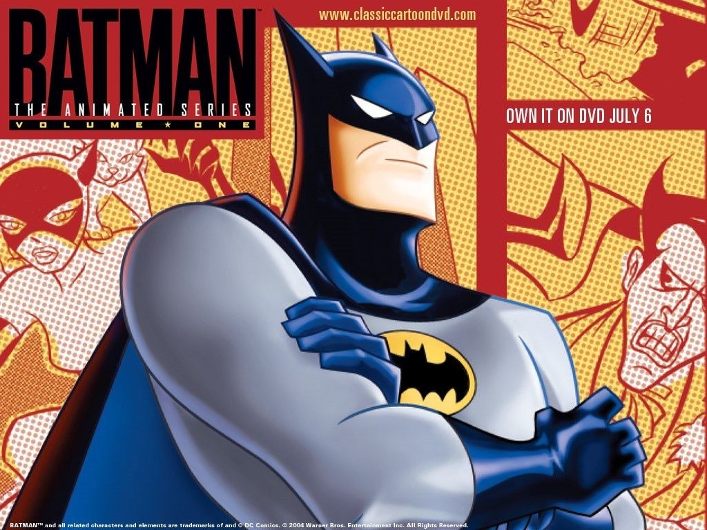 batman dvd cover - Batman: the animated series Wallpaper (7015896 ...
