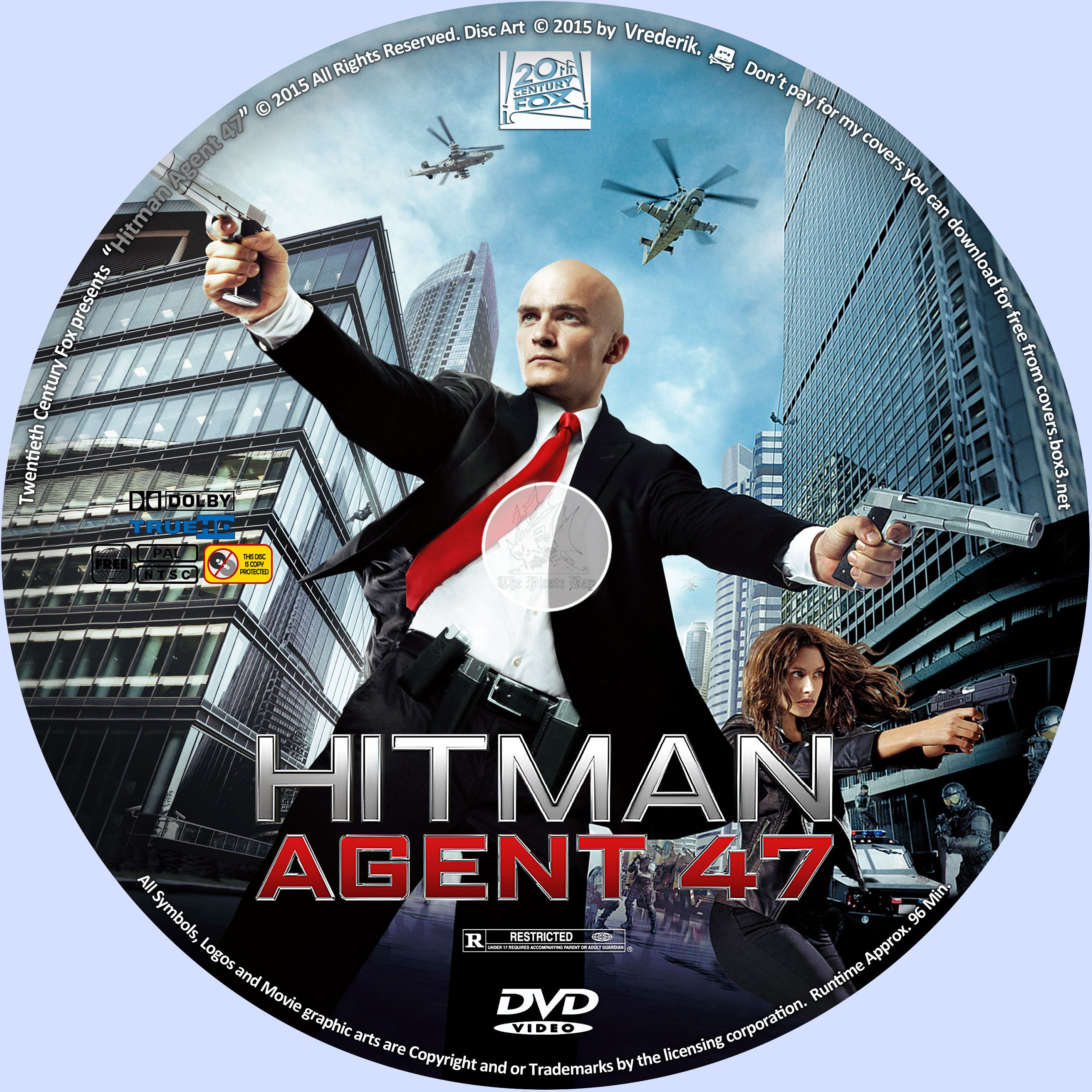 COVERS.BOX.SK ::: Hitman Agent 47 (2015) Blu-ray & Dvd + Wallpaper ...
