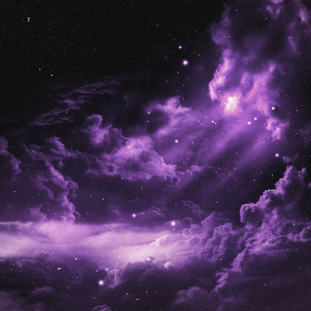Purple Cloudy Space iPad Wallpaper Download | iPhone Wallpapers ...