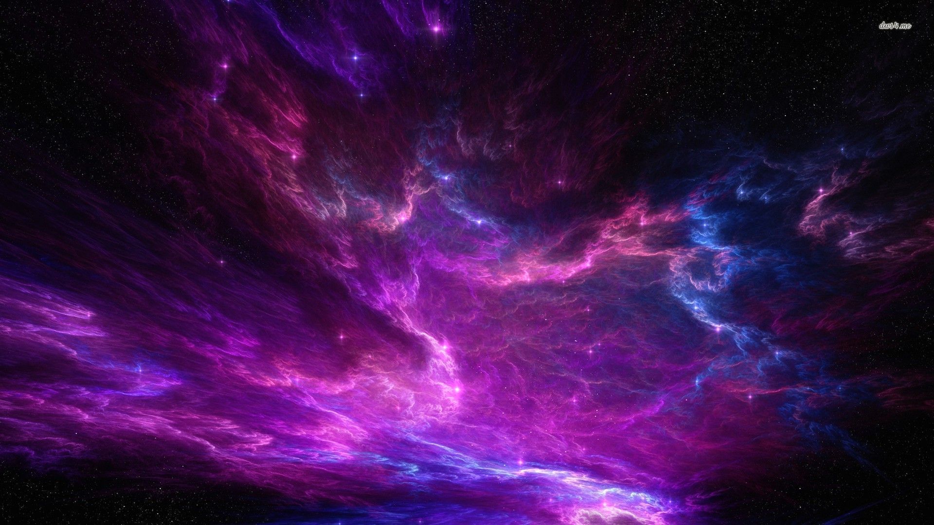 Purple clouds wallpaper - Space wallpapers - #42861