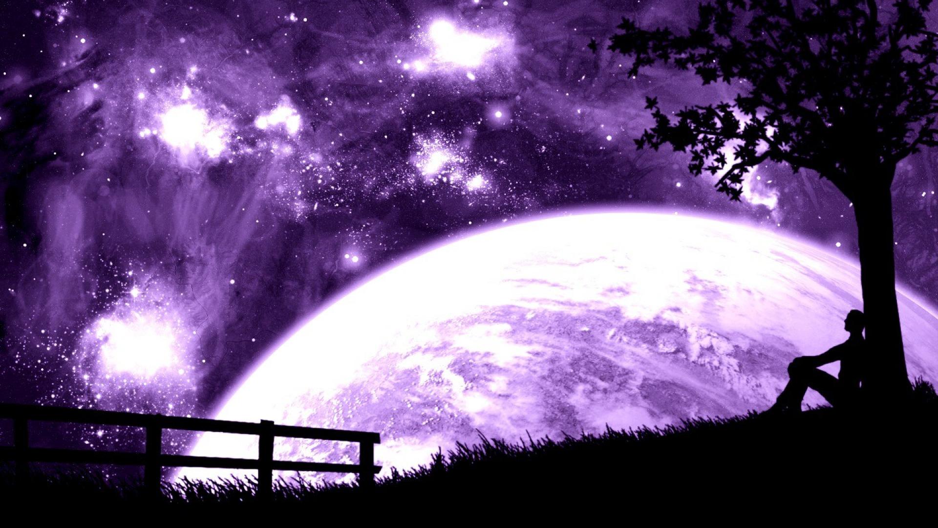 space planets purple hd wallpaper - (#24692) - HQ Desktop ...