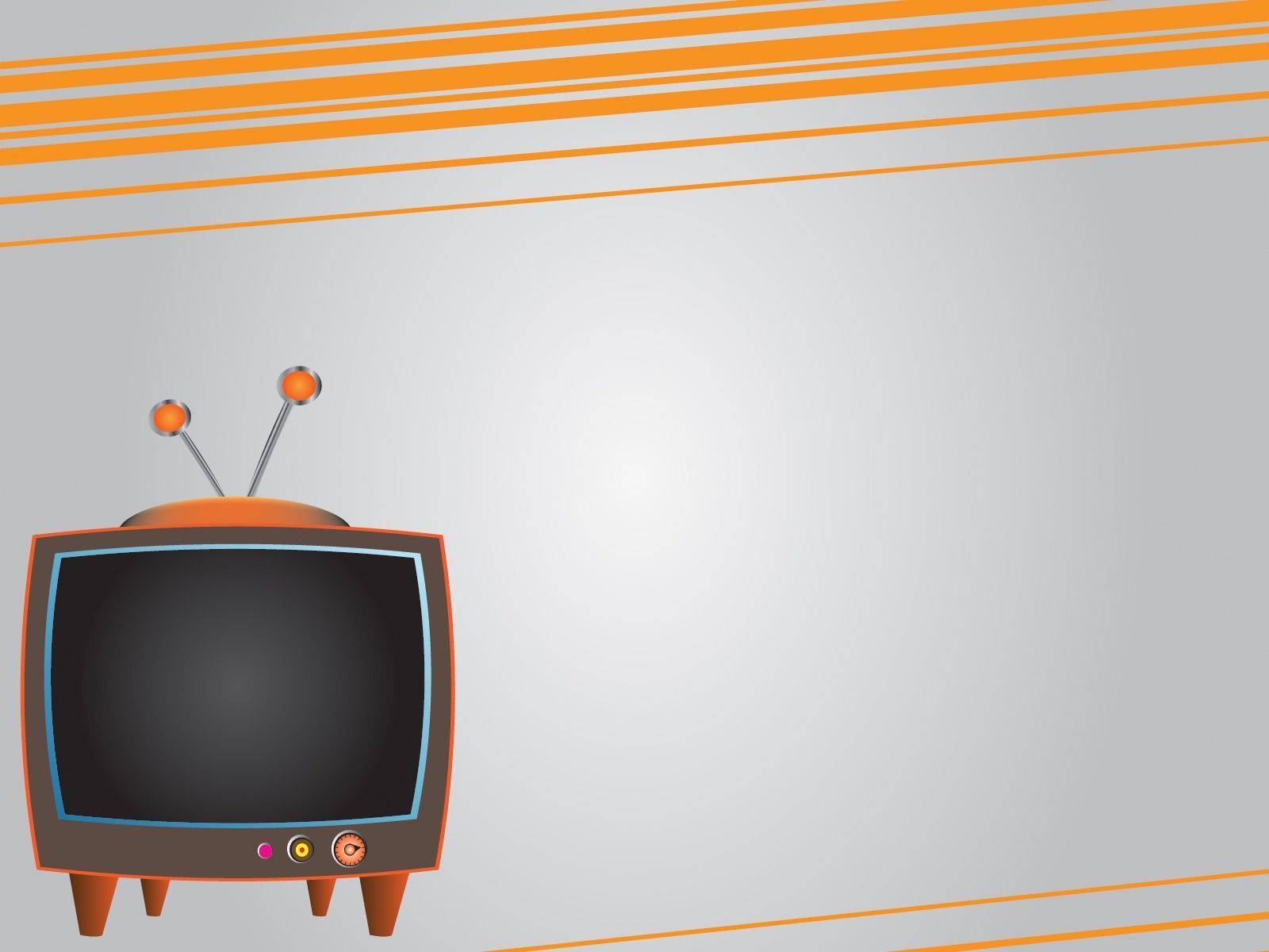 orange TV Powerpoint Templates - Orange, Technologies - Free PPT ...