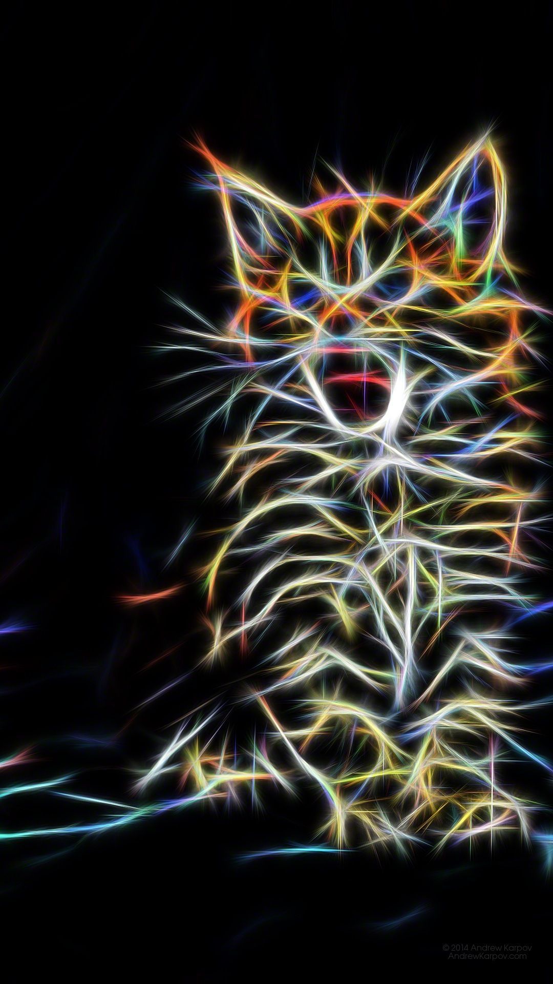 Cats made of fantasy - Photography Art - 1080 x 1920 background