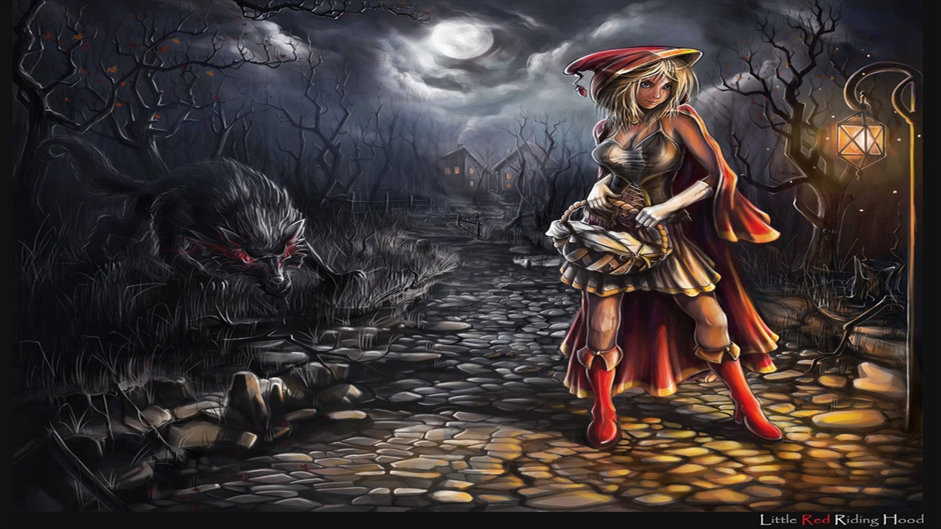 16 Red Riding Hood HD Wallpapers Backgrounds - Wallpaper Abyss