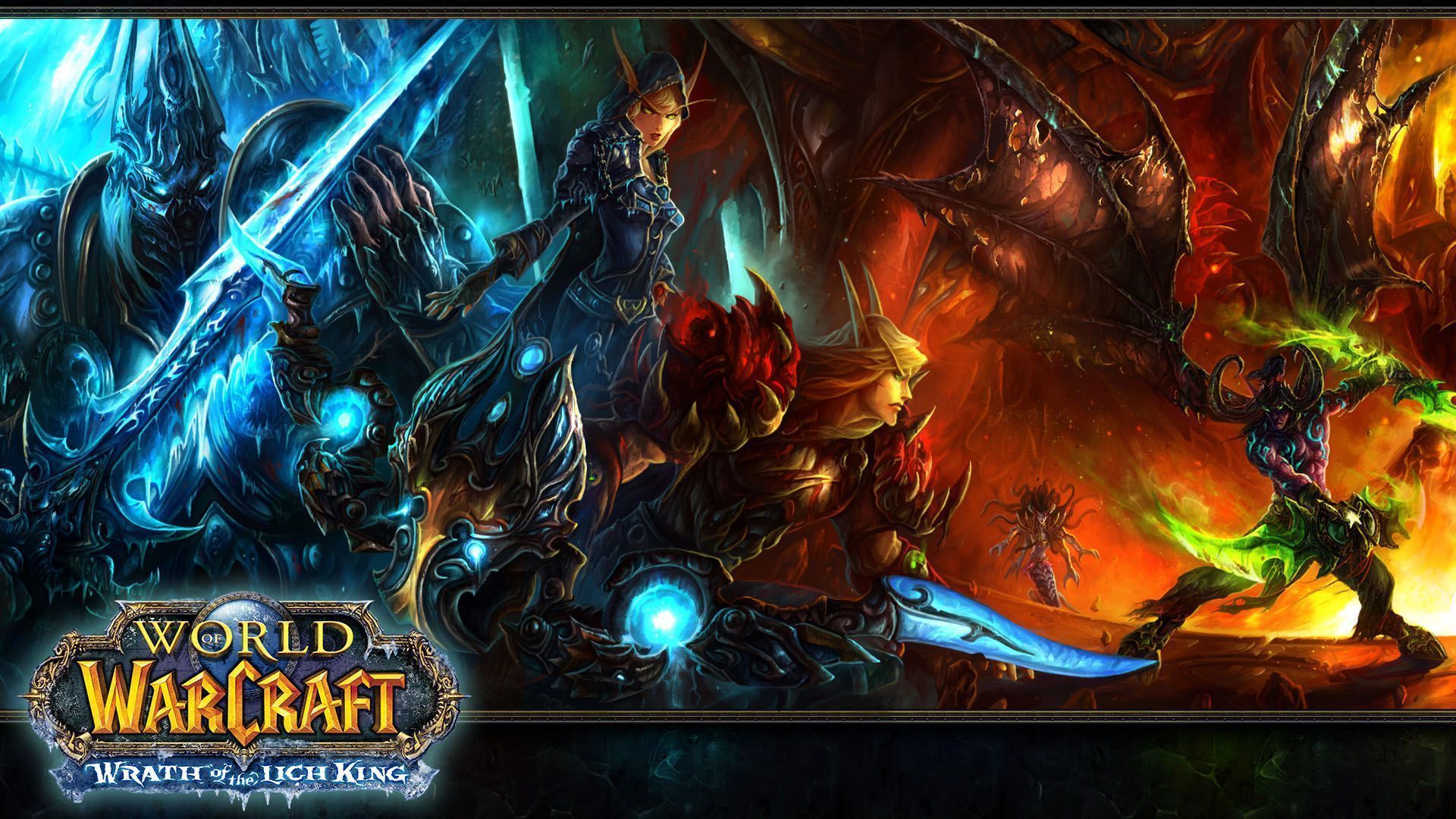 World of Warcraft Wrath of the Lich King - 1920x1080 - Full HD 16