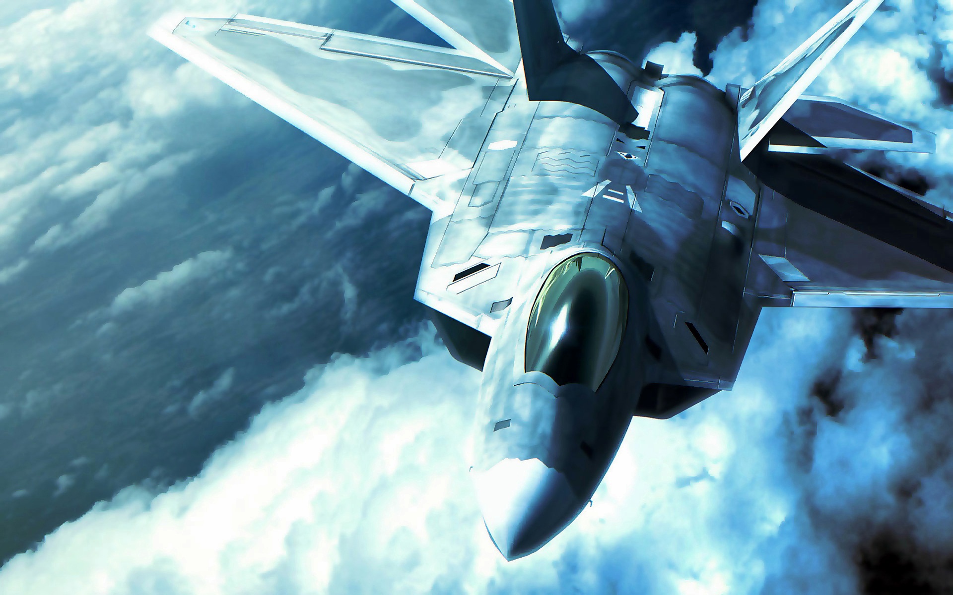 F 22 Raptor in Ace Combat Wallpapers HD Backgrounds