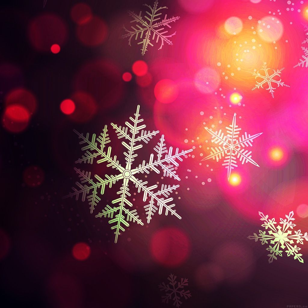 Christmas Bokeh Holiday Pattern Background iPad Wallpaper Download ...