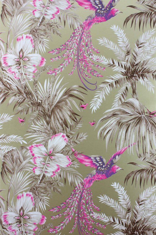 Bird of Paradise Wallpaper & Fabric | MW Daily | Matthew Williamson