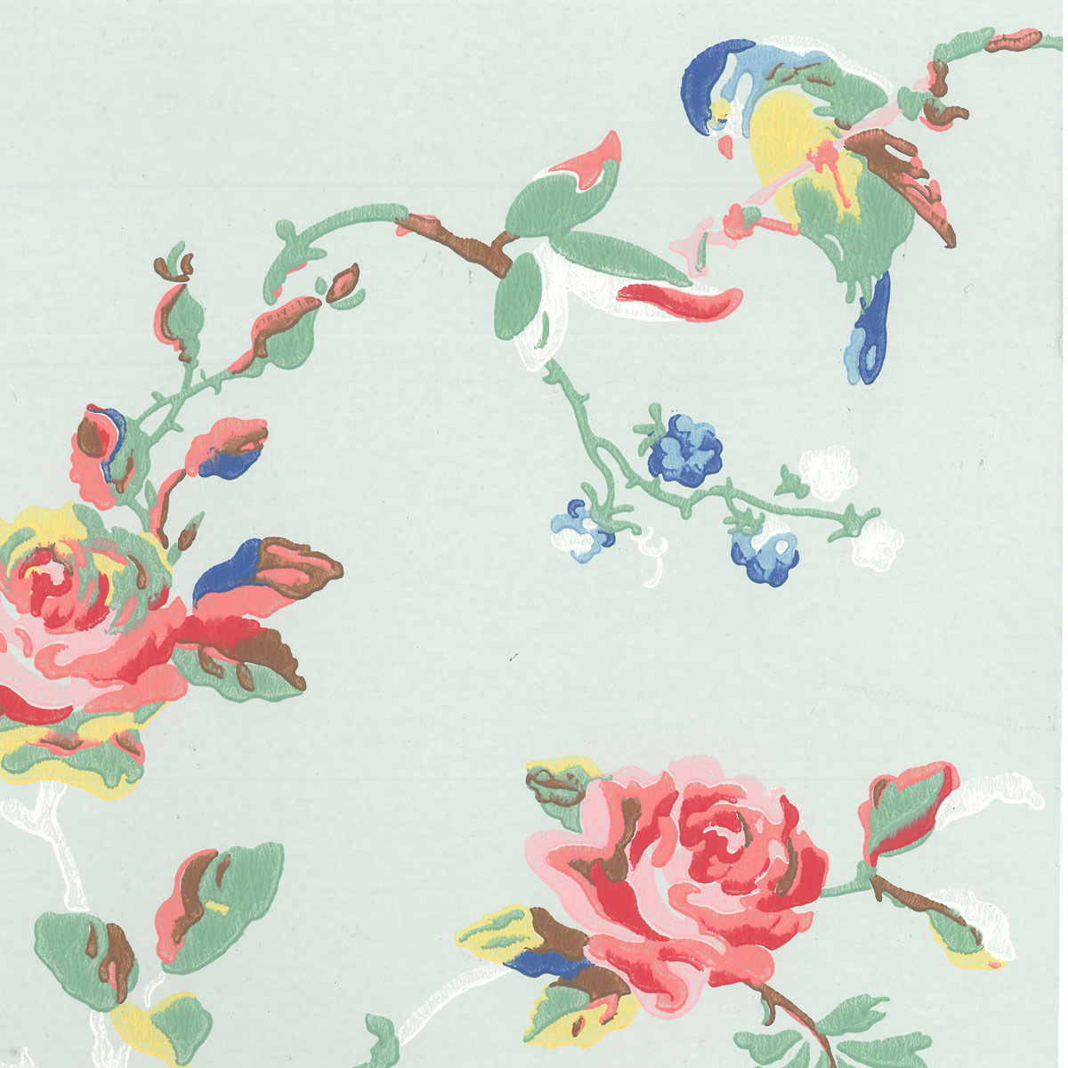 Cath Kidston Desktop Wallpaper Birds & Roses Wallpaper. Cheap Bird ...