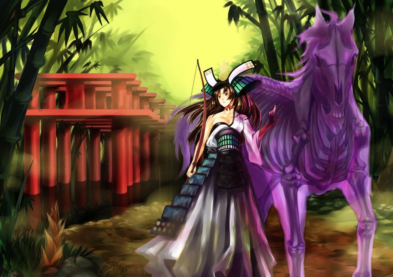 torahime to guard a demon blade - Muramasa: The Demon Blade ...