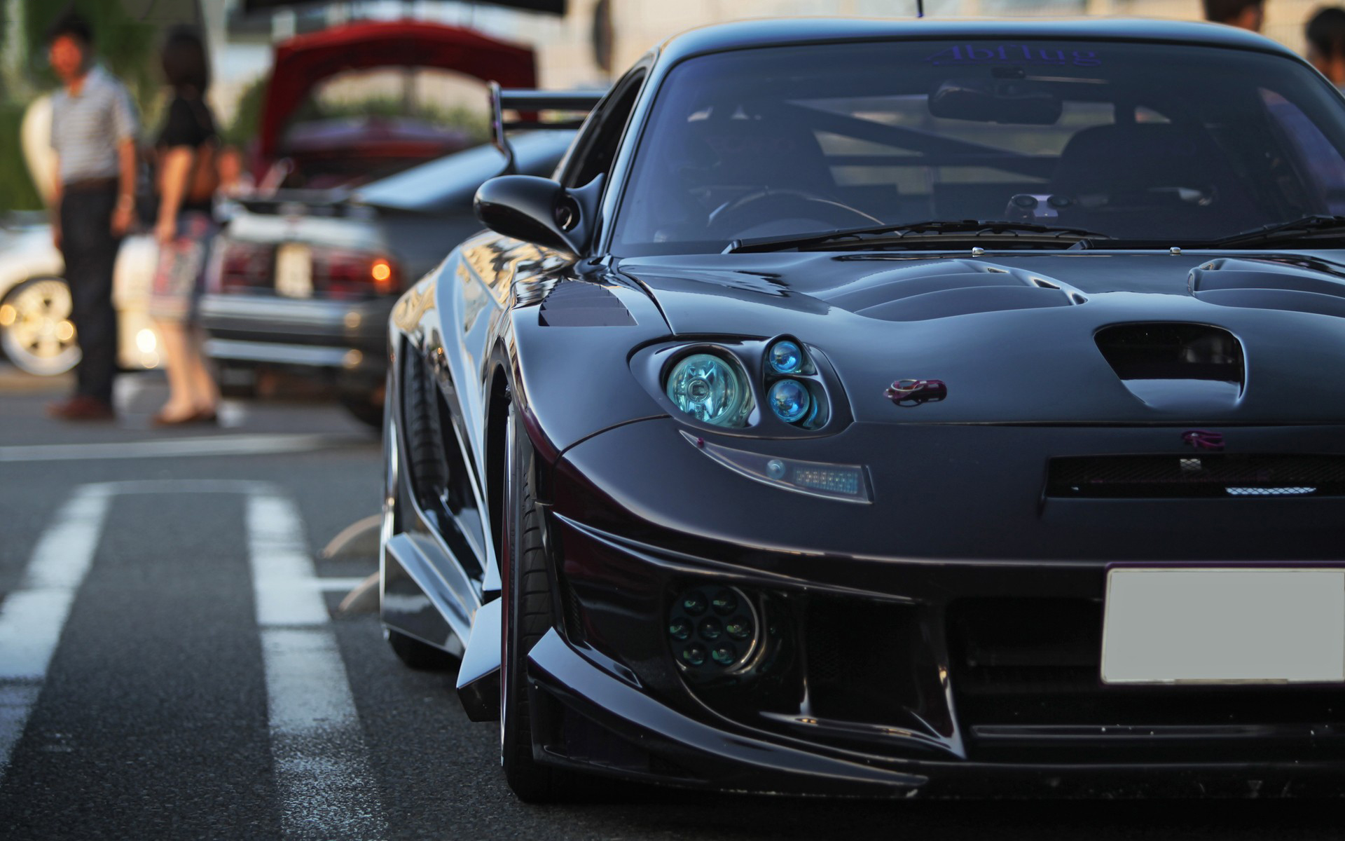Black mazda rx7 Wallpapers | Pictures