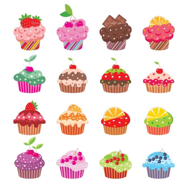Cupcake art | Cupcakes Clipart Tulipworks Pictures Hawaii ...