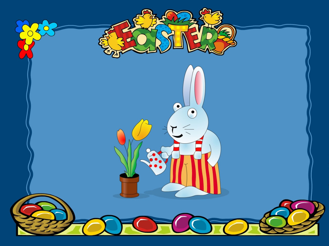 Desktop Wallpaper · Gallery · Miscellaneous · Easter bunny clipart ...