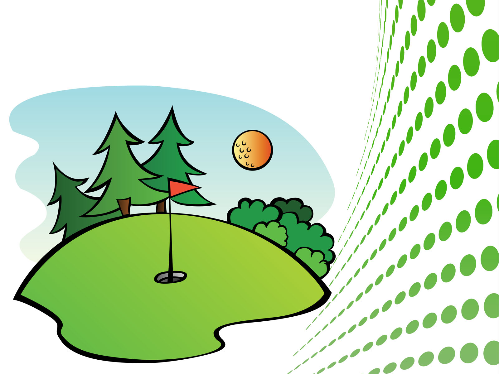Free Golf Course Clip Art Wallpapers High Definition - Kemecer.com