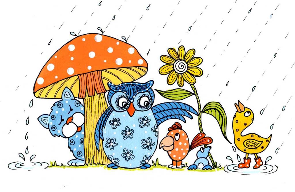 April Showers Clipart | Wallpapers Widescreen | Background ...