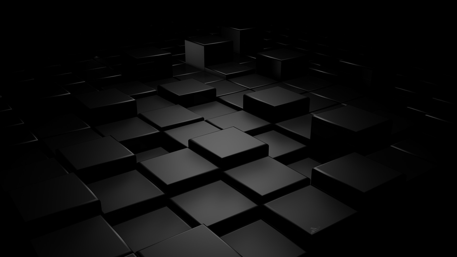 black cubes 3d hd wallpaper 1920×1080 1171 | a2zHDWallpapers