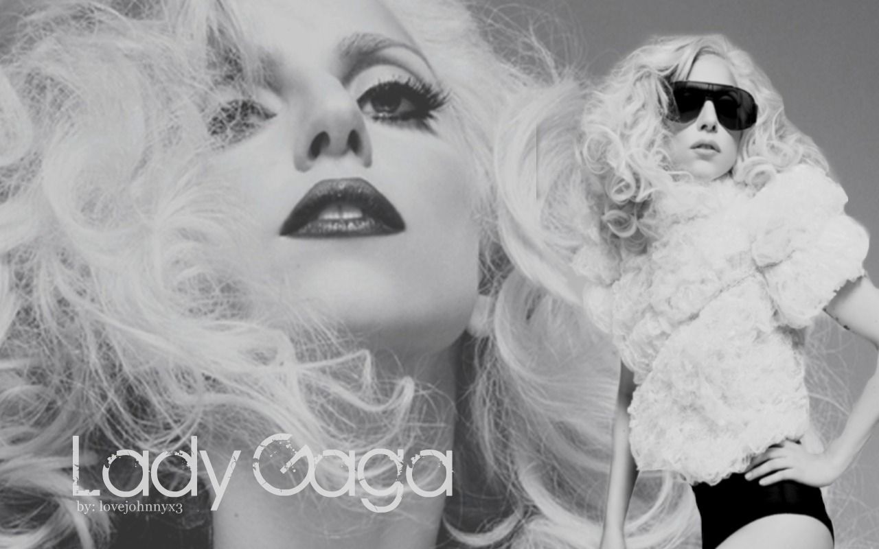 Lady Gaga Retro Wallpaper Wallpaper ForWallpapers.com