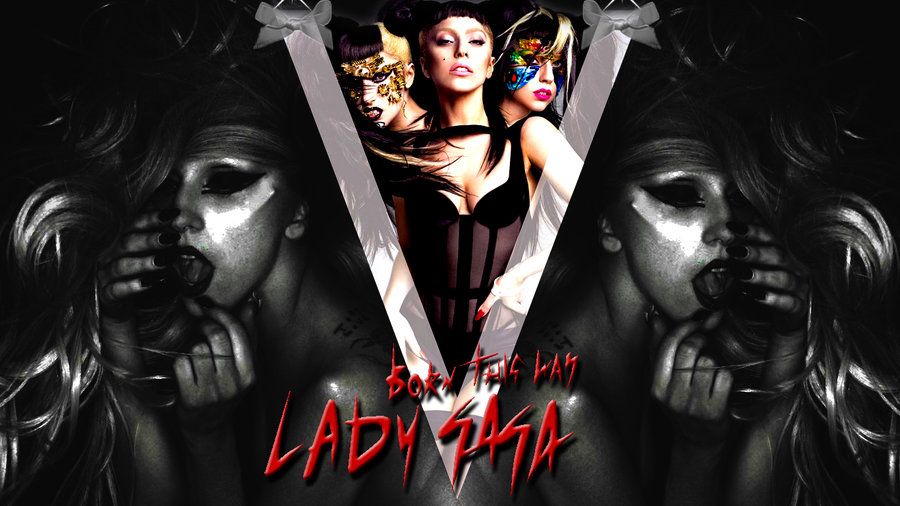 Lady Gaga Wallpaper BTW by FrankHilton on DeviantArt