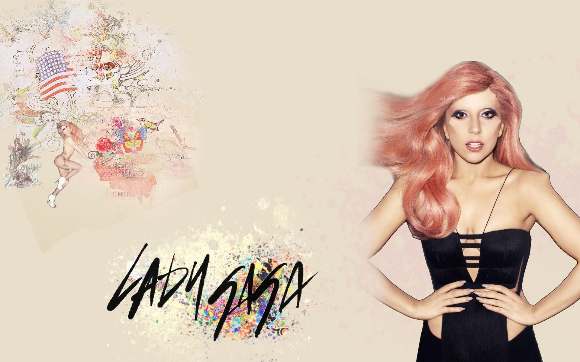 Lady Gaga Wallpaper 2 by Justi26 on DeviantArt
