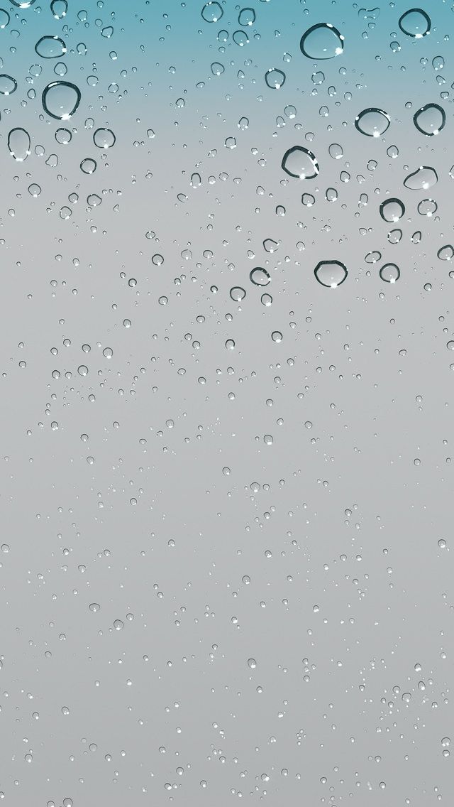 iOS 5 water drops raindrop default hd iPhone 5 wallpaper and ...