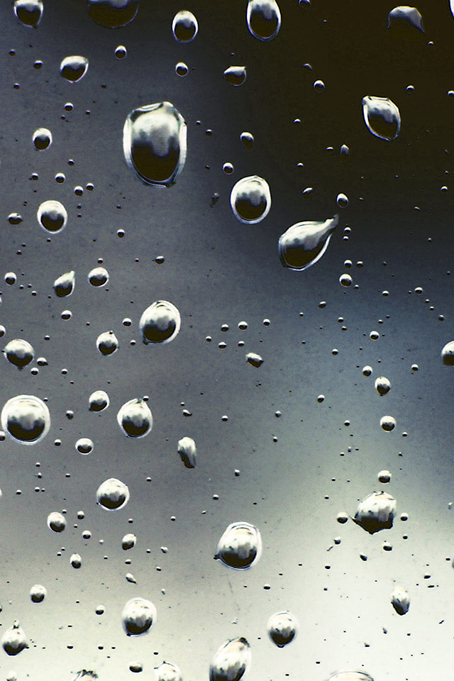 FREEIOS7 raindrops sadd - parallax HD iPhone iPad wallpaper