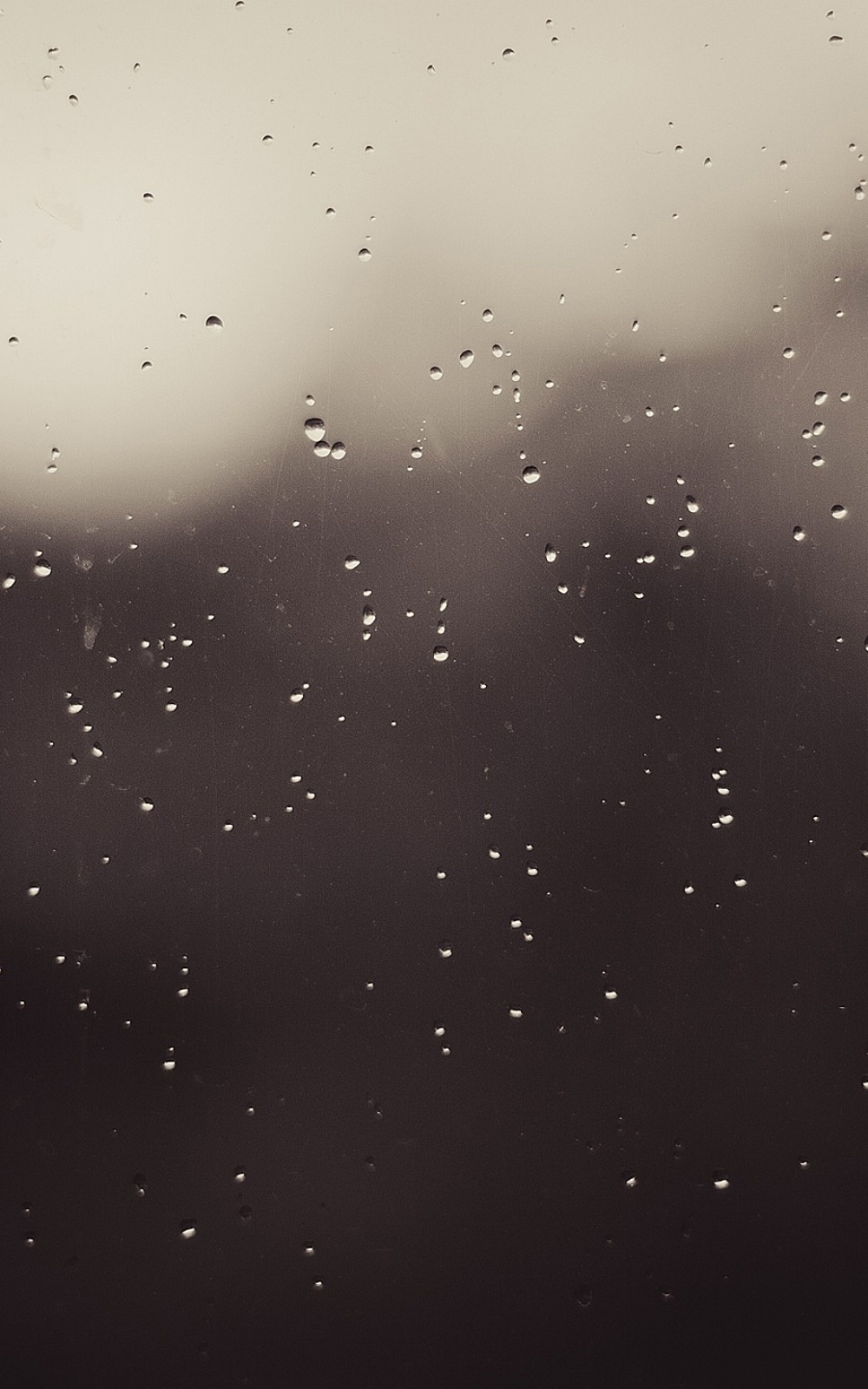 Grey Raindrops On Window iPhone 6 Plus HD Wallpaper / iPod ...