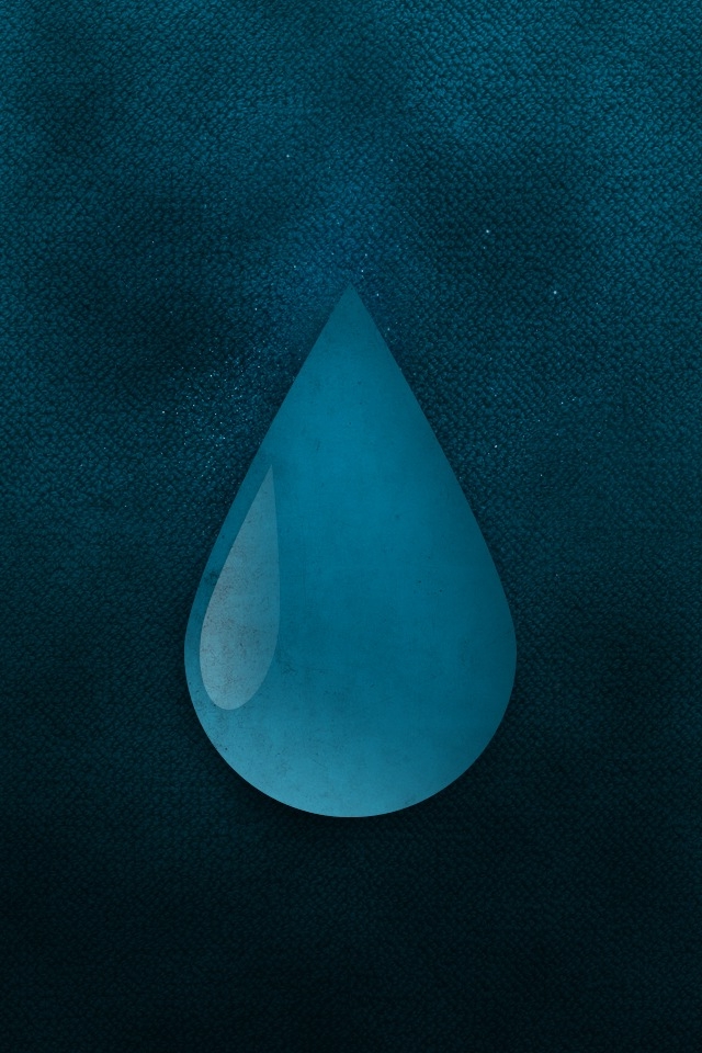 Rain Drops At iPhone - typta.com