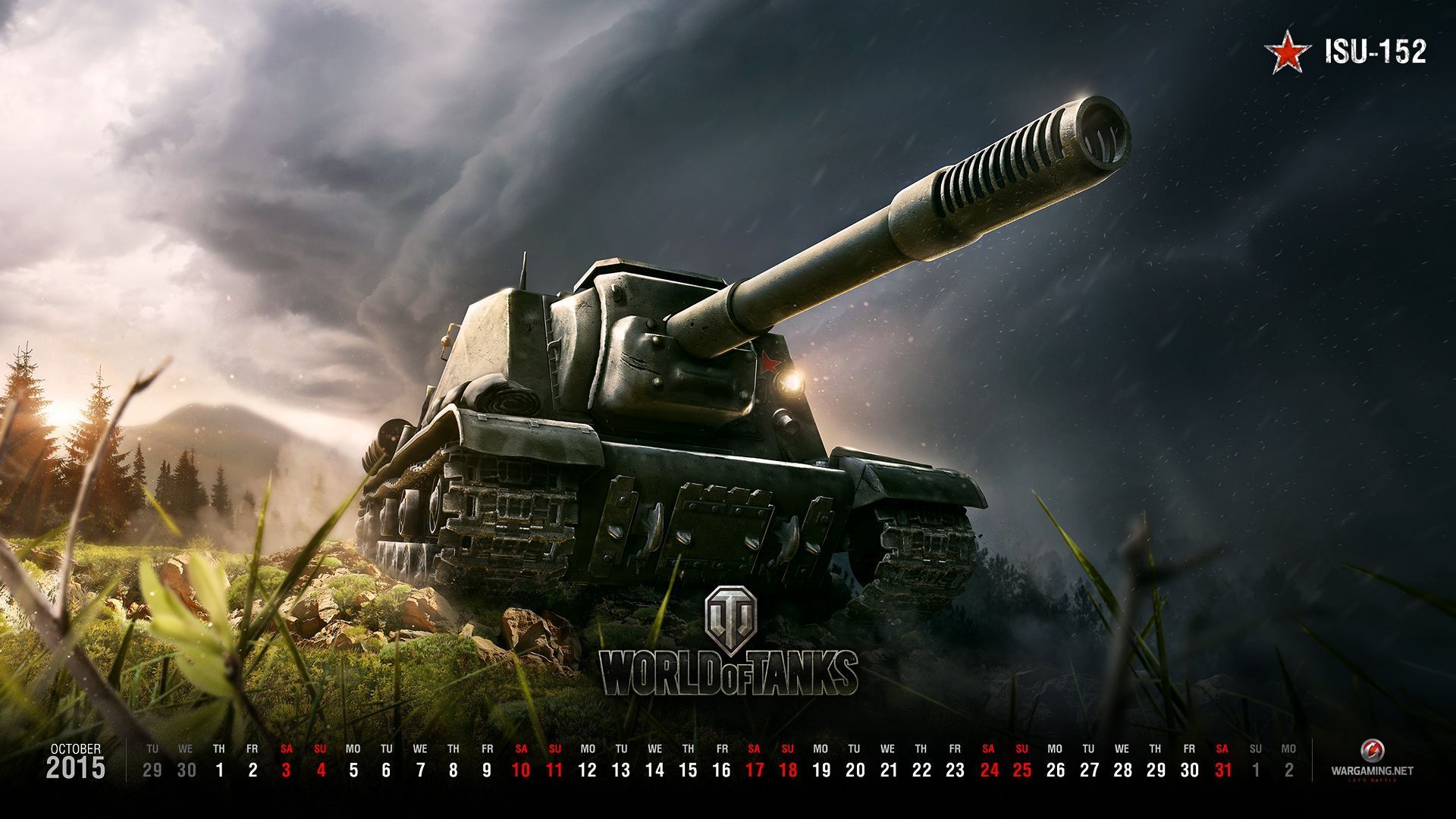 Wallpaper for October 2015 | Art | World of Tanks