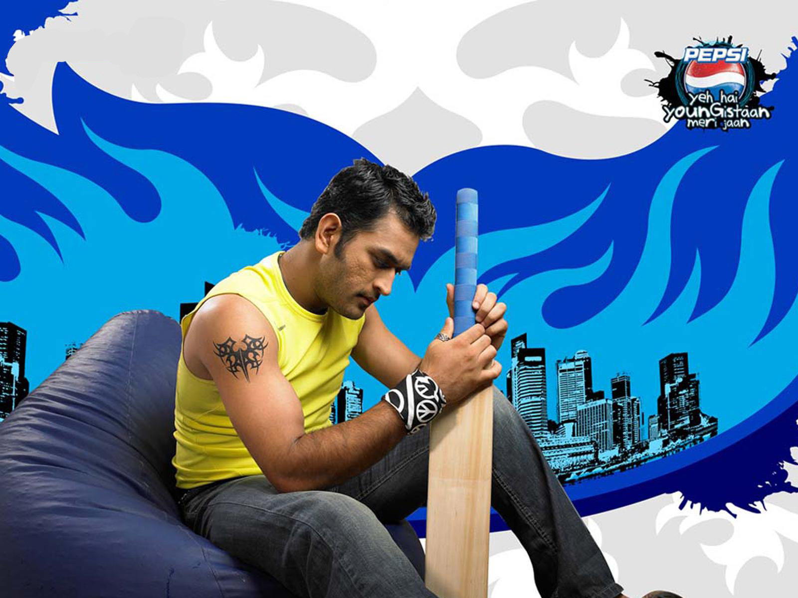 Mahendra Singh Dhoni Pepsi Ad 4k Ultra HD Wallpaper