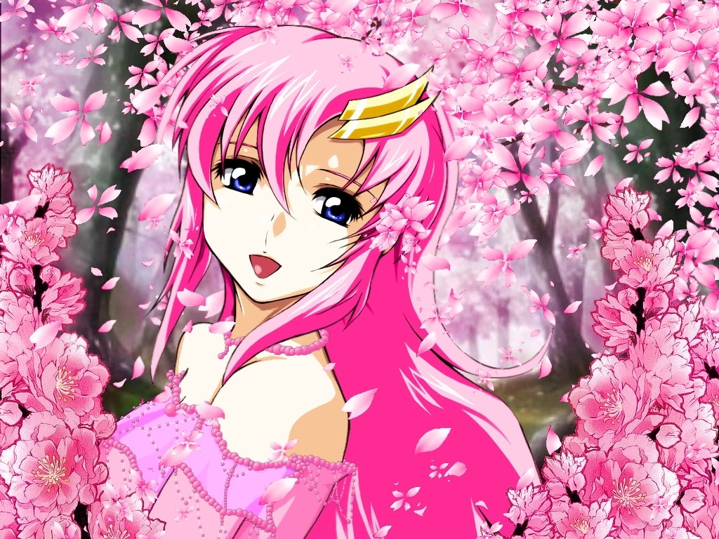 Wallpapers Lgbt Girls Anime Cute Pink Animated Pretty 1024x768