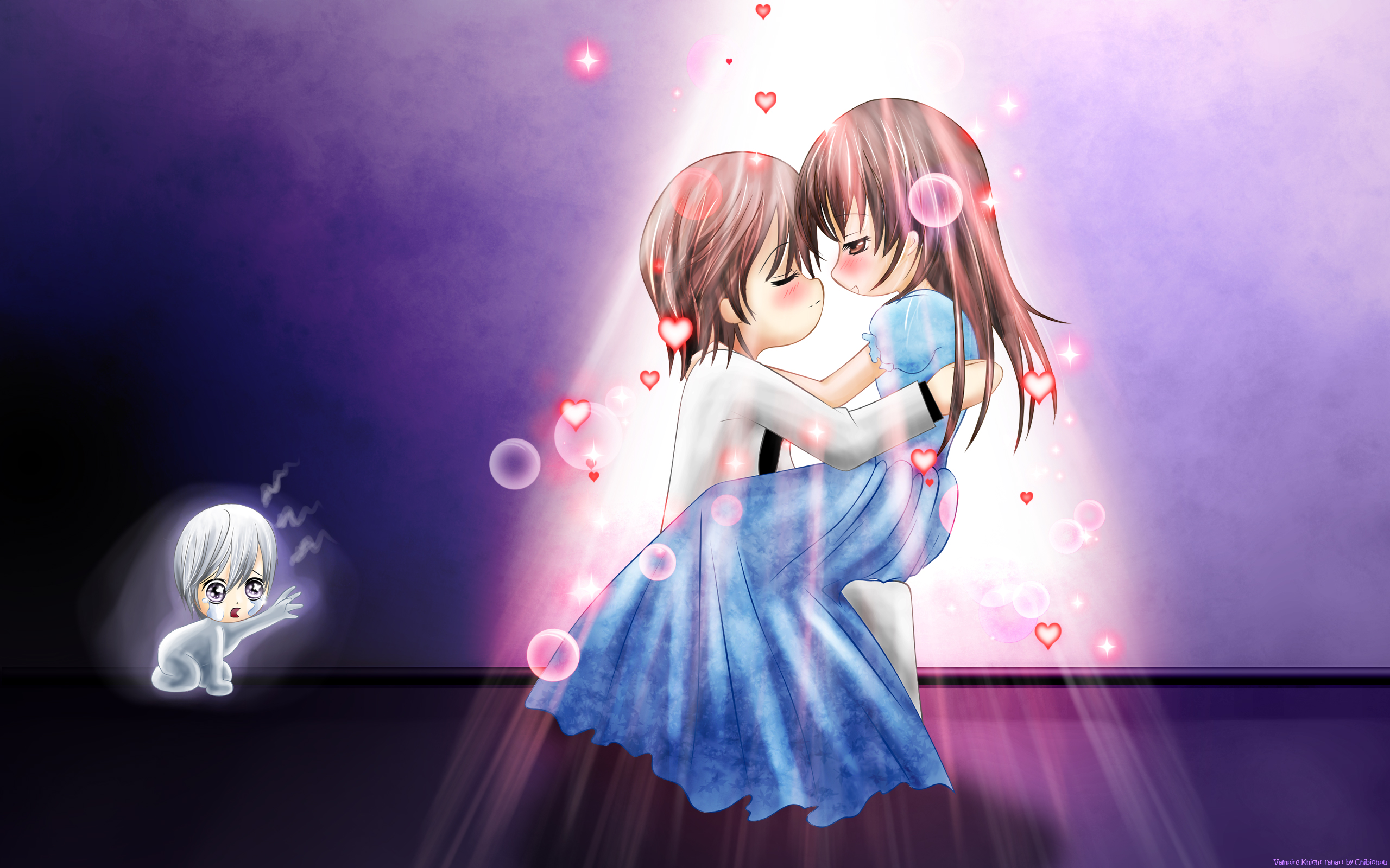 Wallpaper Hd Love Couple Cartoon