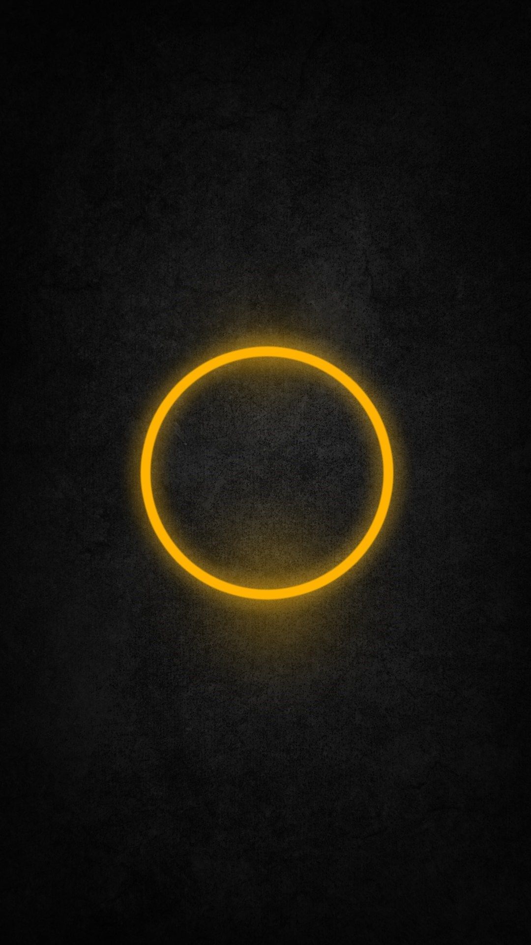 Yellow Halo iPhone 6 / 6 Plus and iPhone 5 / 4 Backgrounds