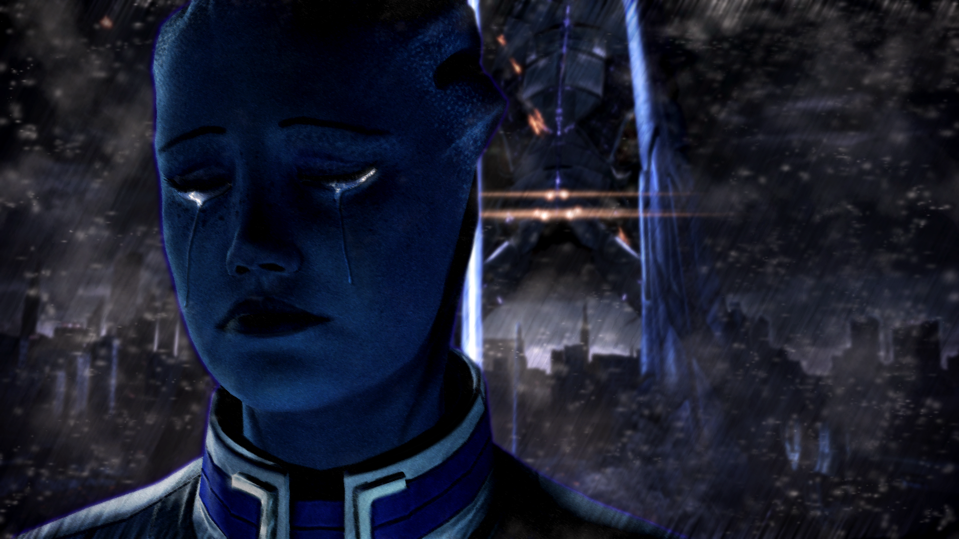 Mass Effect Liara T'soni Wallpaper by energy84 on DeviantArt