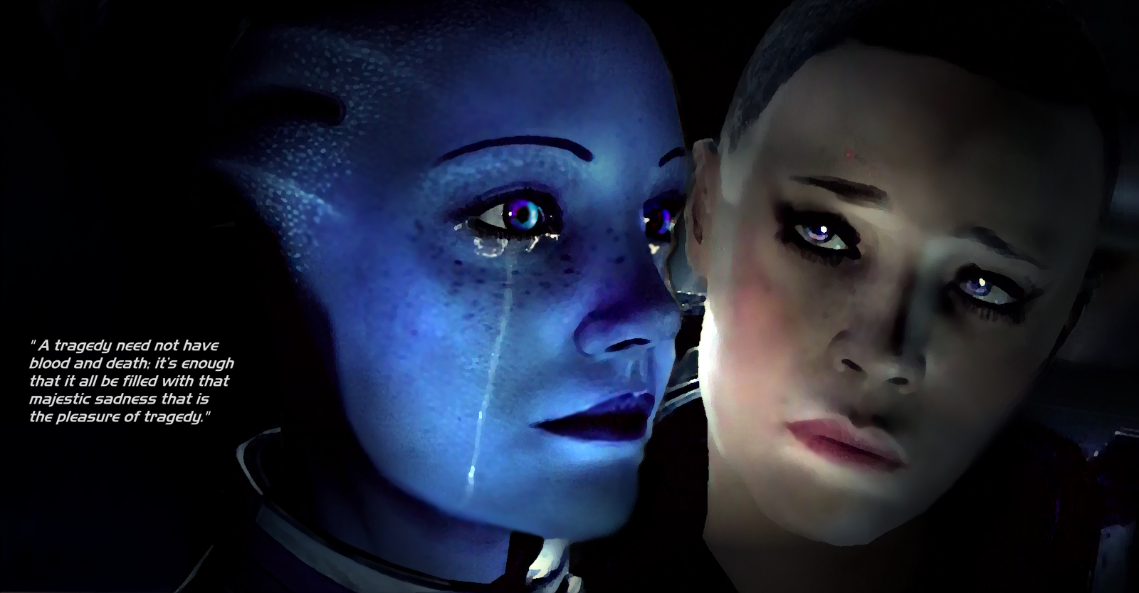 Moments, Liara T'Soni Femshep, Mass Effect by Panchima on DeviantArt
