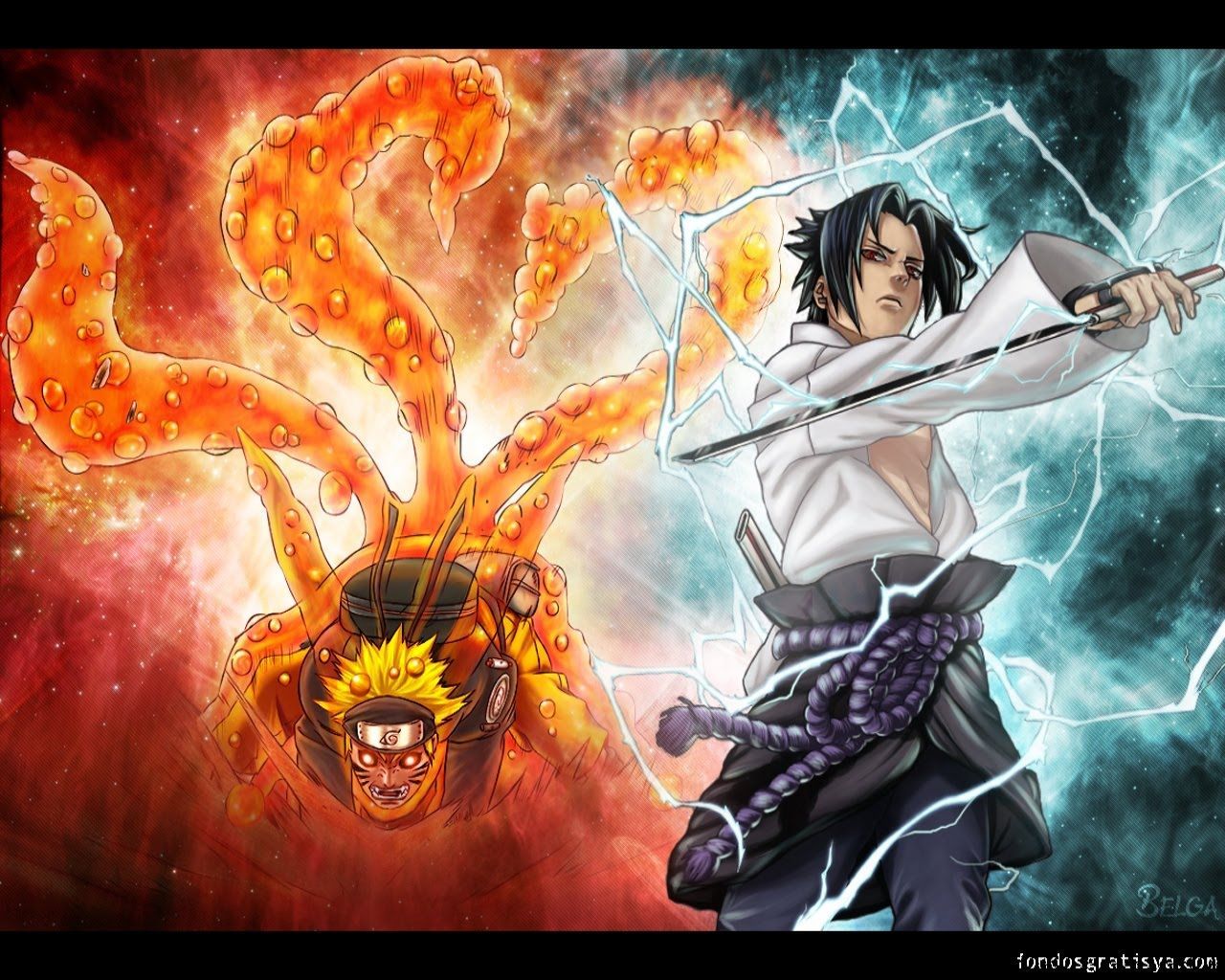 Download Naruto Sage Free Wallpaper 1280x1024 Full HD Backgrounds