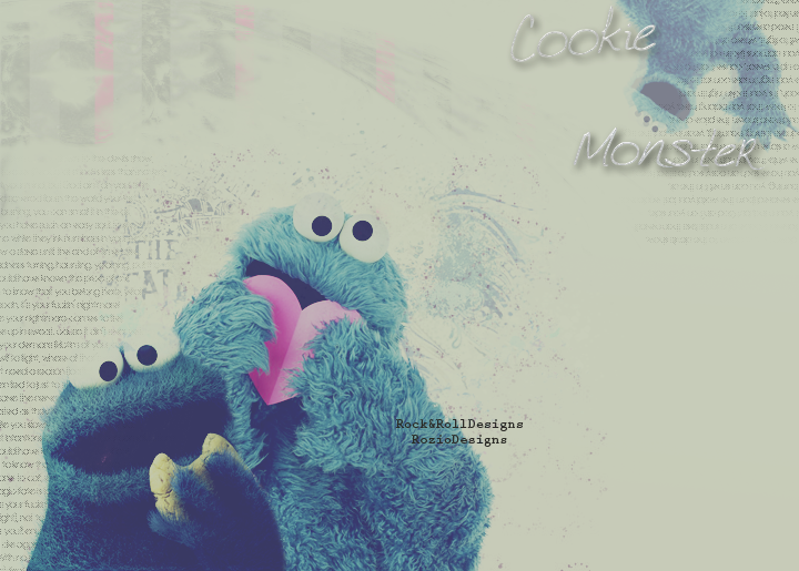 Cookie Monster Wallpaper by RoziRose on DeviantArt