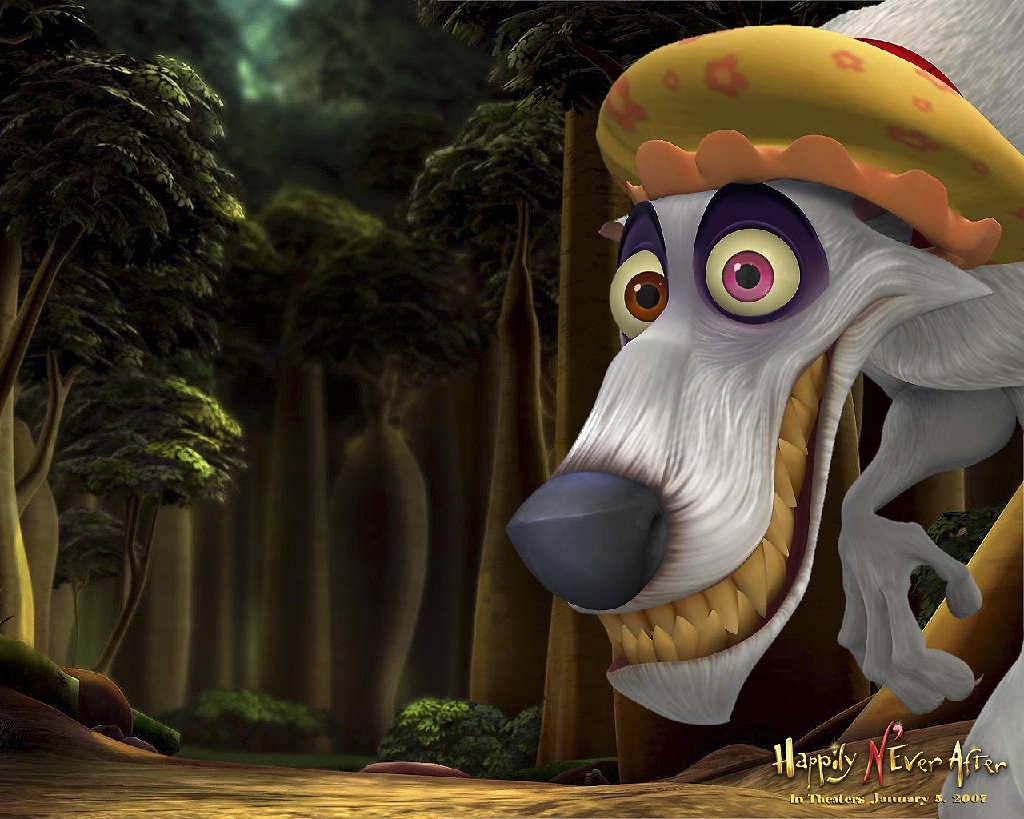 Happily N Ever After Wolf Wallpaper - animated movies Wallpaper