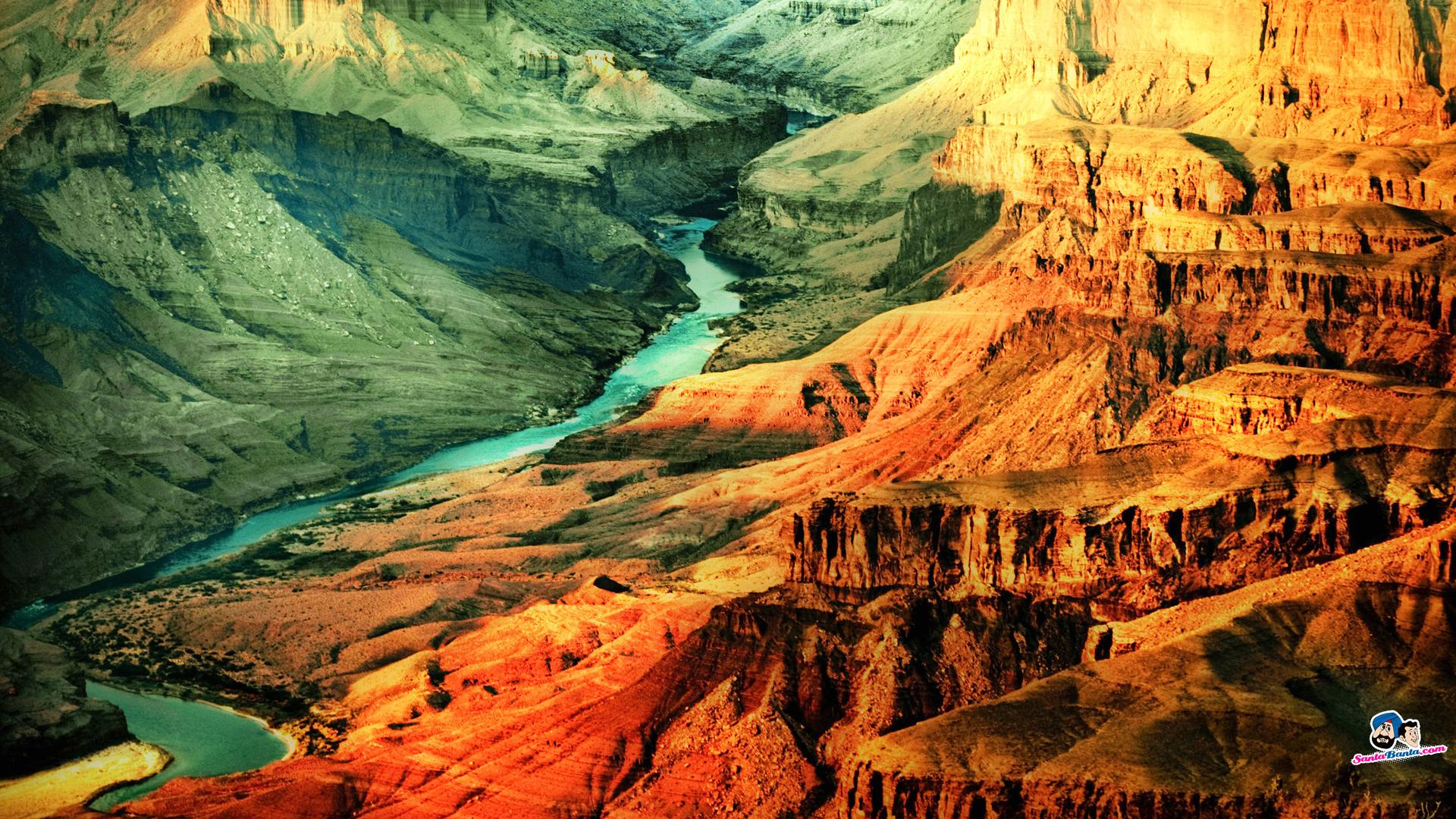 Wallpaper River Colorado Grand Canyon - 1920 x 1080 - Landscapes ...